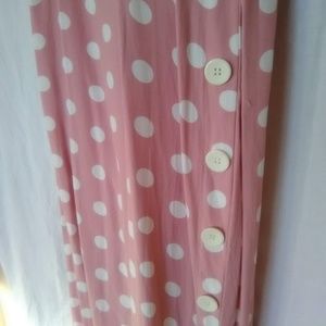 -Last Chance- Vintage Cap Sleeve Polka Dot Dress